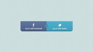 Facebook / Twitter Login Buttons