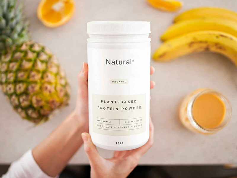 Free Protein Powder Mockup